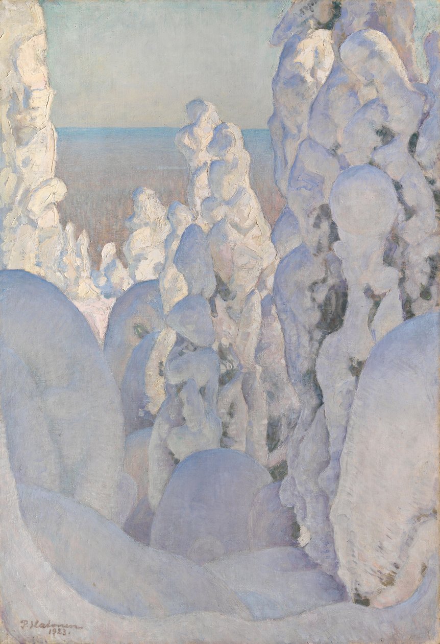 Paisagem de Inverno, Kinahmi de Pekka Halonen