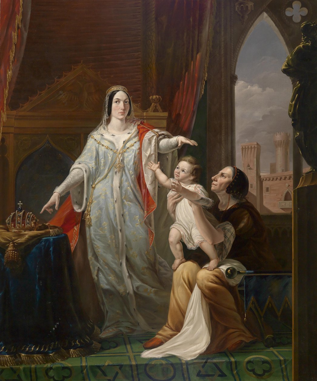 O destino real do Infante Frederico II de Hohenstaufen na infância de Pelagio Palagi