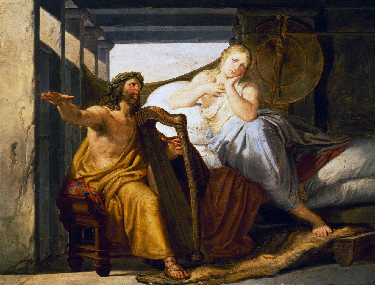Ossiático e Malvina de Pelagio Palagi