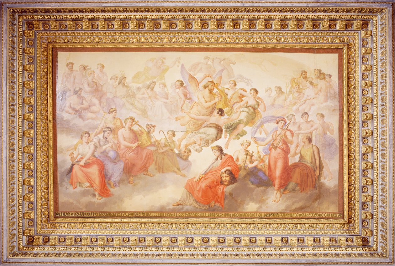 O Triunfo de Apolo, de Pelagio Palagi (1775-1860) de Pelagio Palagi