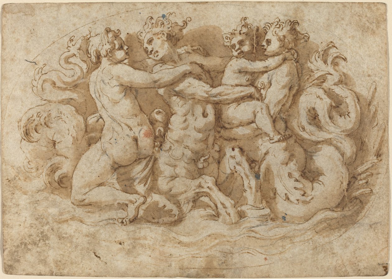 Tritões e Ninfas de Pellegrino Tibaldi