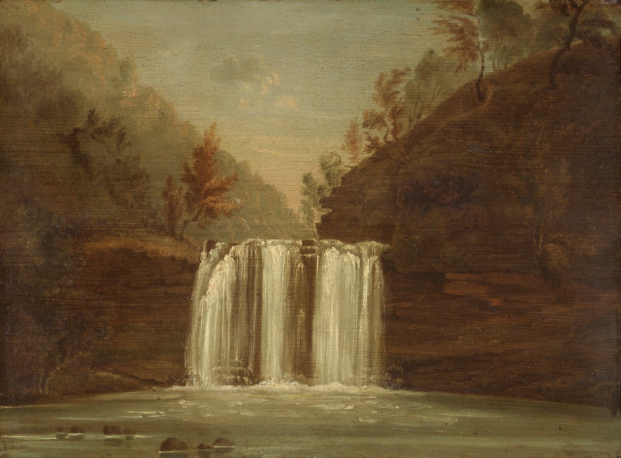Sgwd yr Eira, Vale de Neath, 1819. de Penry Williams