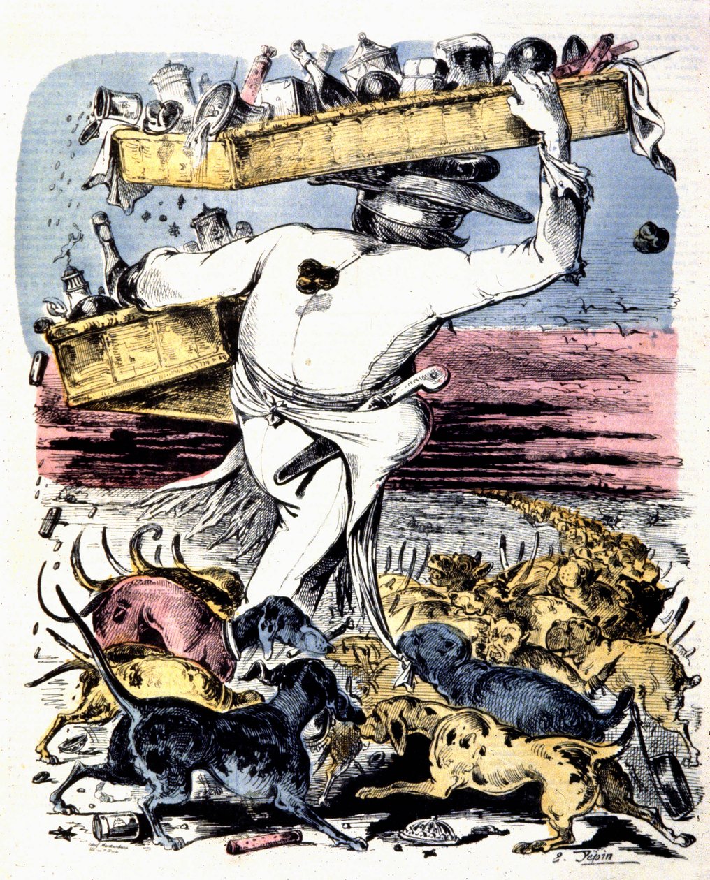La Curee (A Morte) de Zola de Pepin