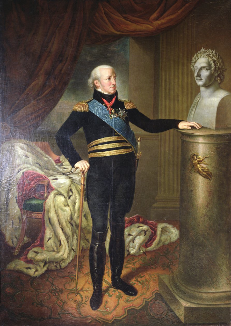 Carl XIII da Suécia (óleo a bordo) de Per Krafft