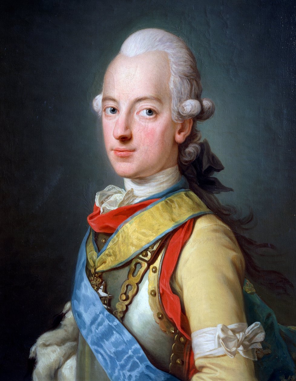 Retrato de Carlos XIII da Suécia (Estocolmo de Per Krafft