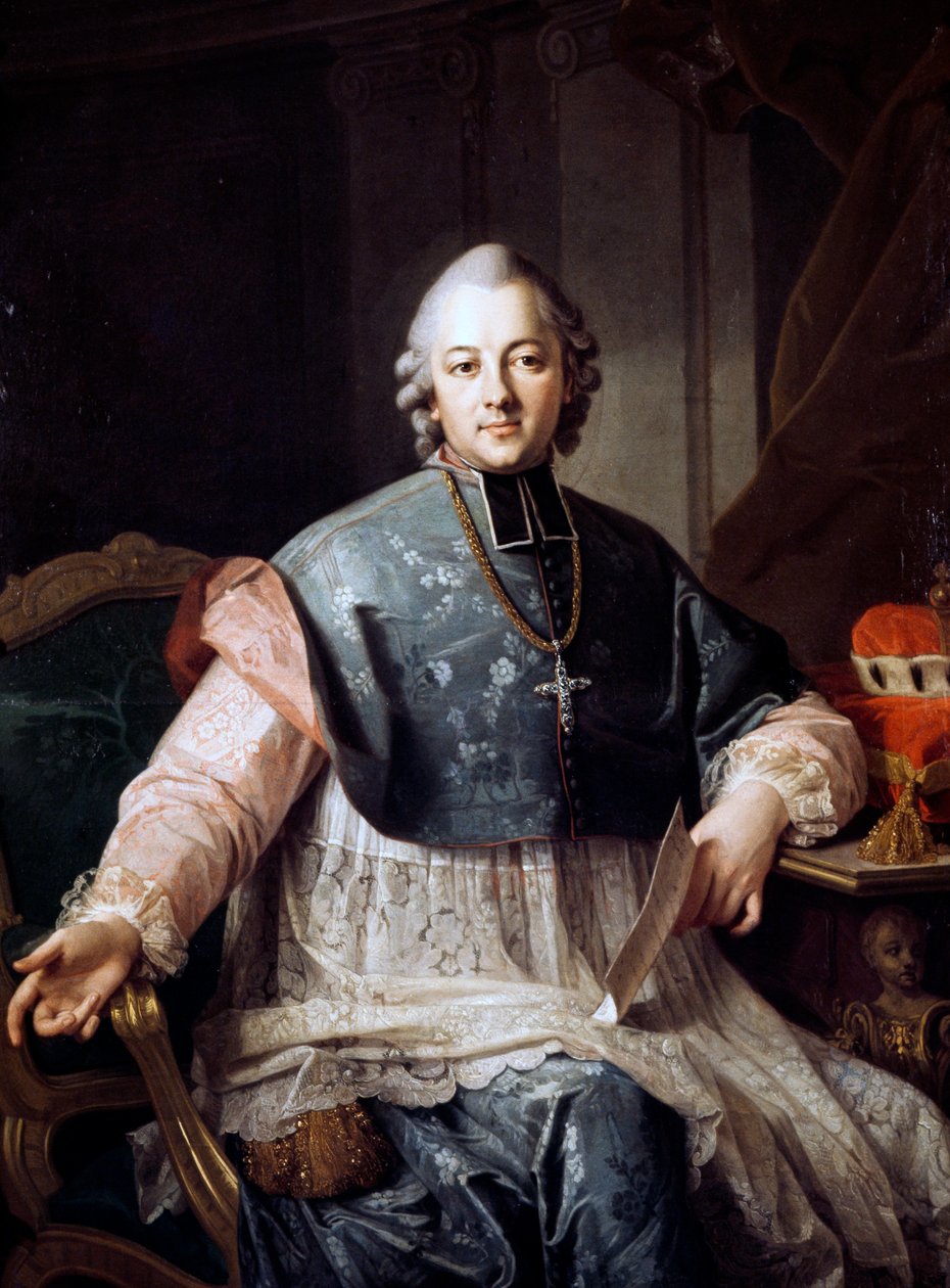 Retrato de Ignacy Krasicki (Dubiecko de Per Krafft