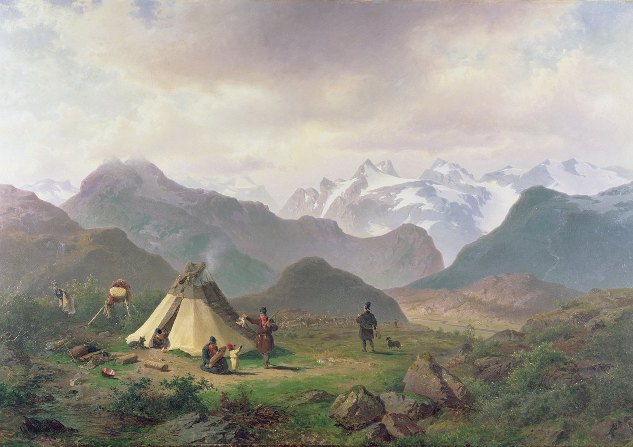 Motivo de Kvikkjokk, 1862 de Per Daniel Holm