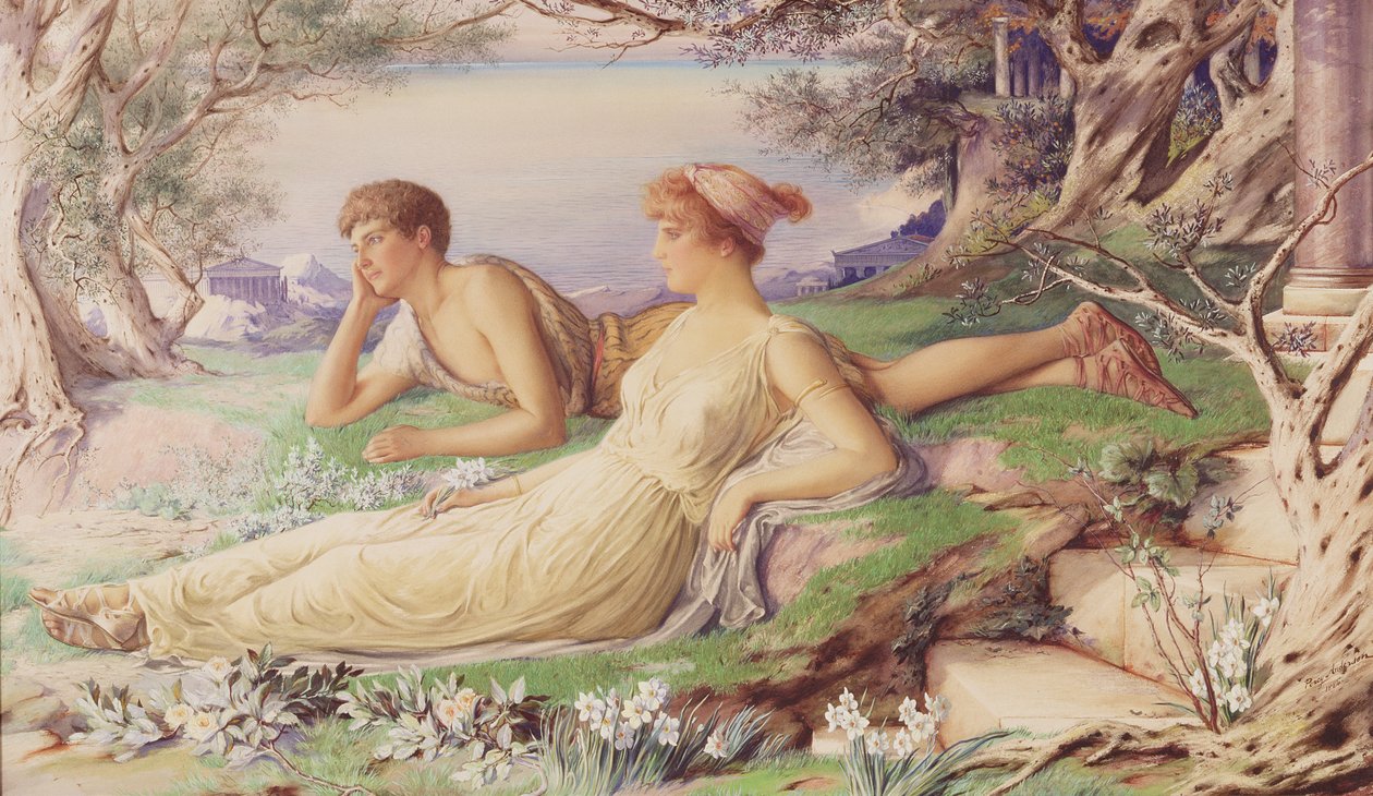 Terra dos sonhos, 1884 de Percy Anderson