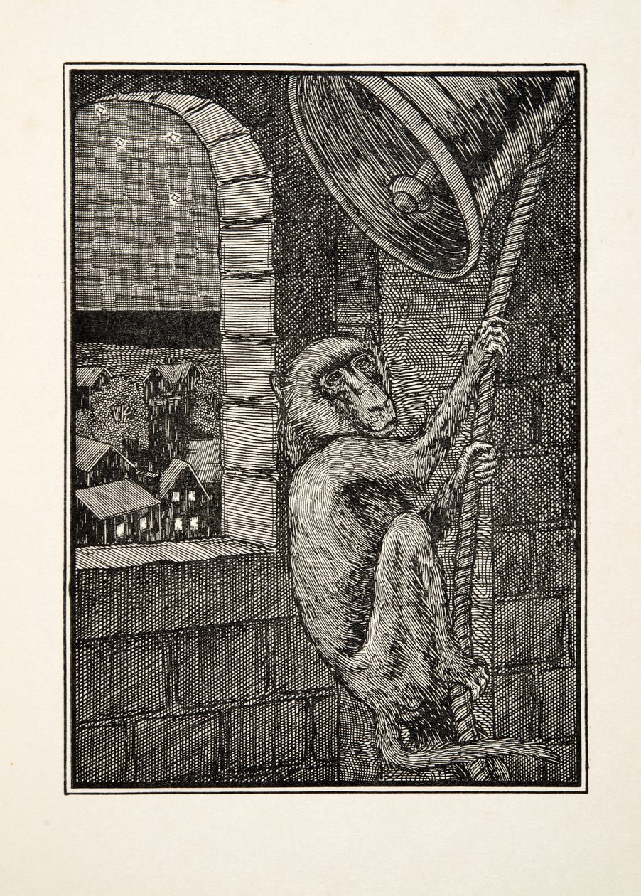 Um alarme falso, de cem anecdotes dos animais, bar. 1924 de Percy J. Billingshurst