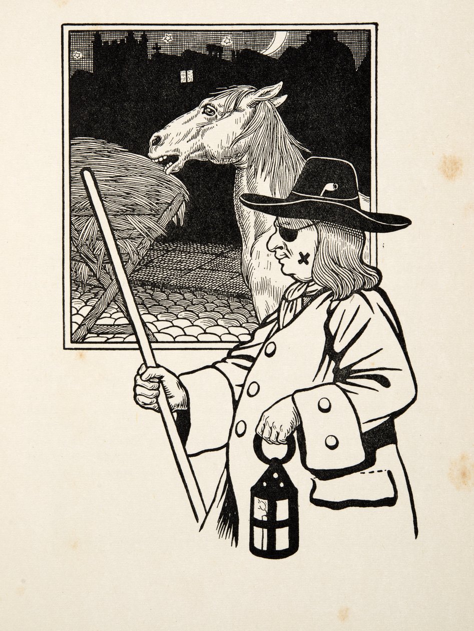 Foraging, de cem anecdotes dos animais, bar. 1924 de Percy J. Billingshurst