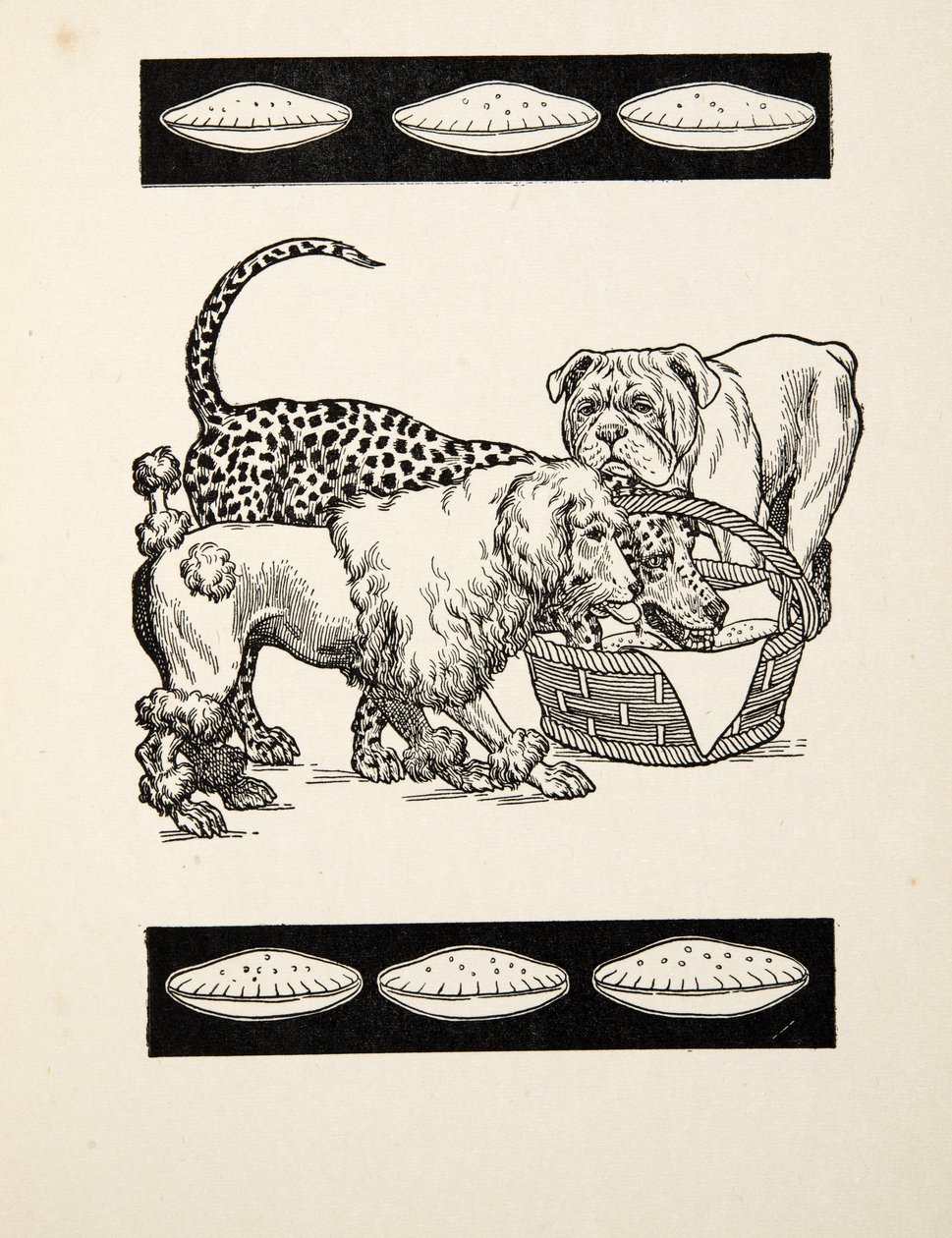 Of Two Evils Choosing the Least, from A Hundred Anecdotes of Animals, pub. 1924 (gravura) de Percy J. Billingshurst