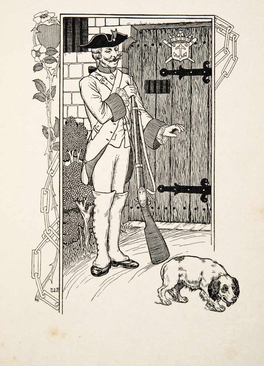 O coração partido, de cem anecdotes dos animais, bar. 1924 de Percy J. Billingshurst
