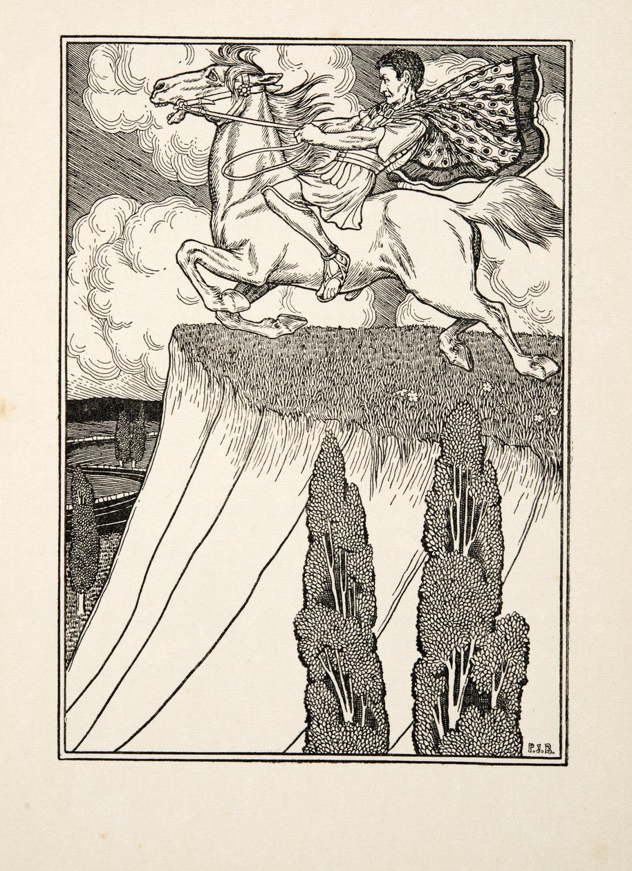 A morte de Antiochus vingou, de cem anecdotes dos animais, pub. 1924 de Percy J. Billingshurst