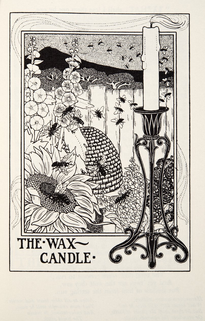 The Wax Candle, de Fontaine Fables, pub. 1905 de Percy J. Billingshurst