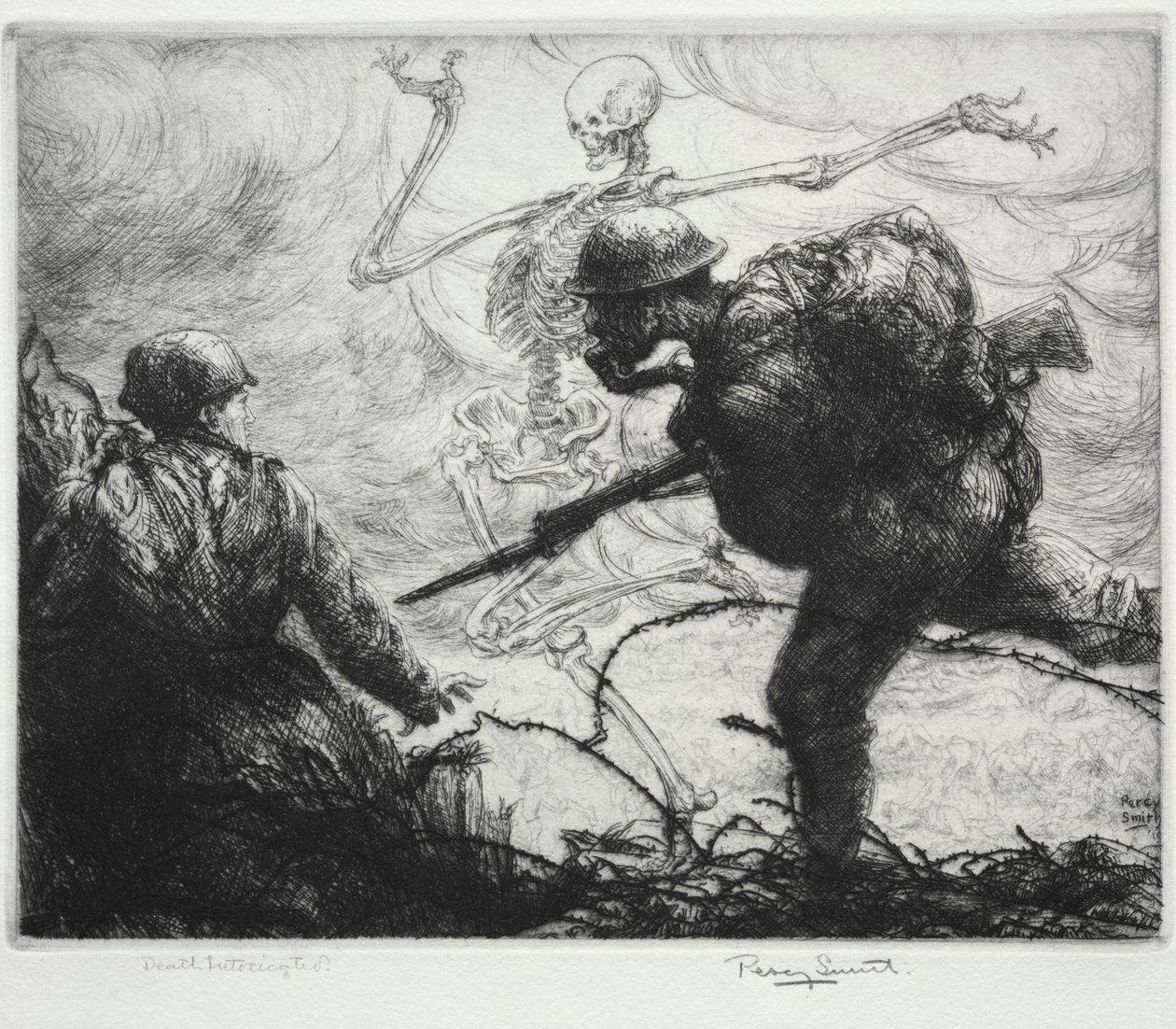 Dança da Morte: Morte Intoxicada de Percy John Delf Smith