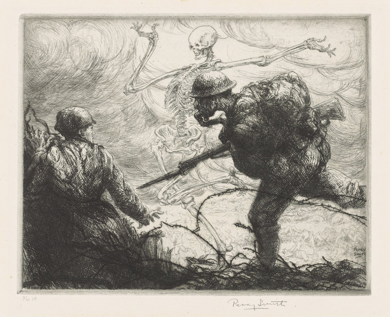 A Dança da Morte 1914-1918 de Percy John Delf Smith
