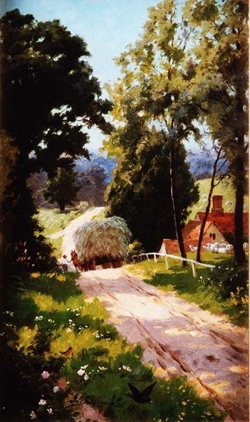 O carrinho de feno de Percy Tarrant