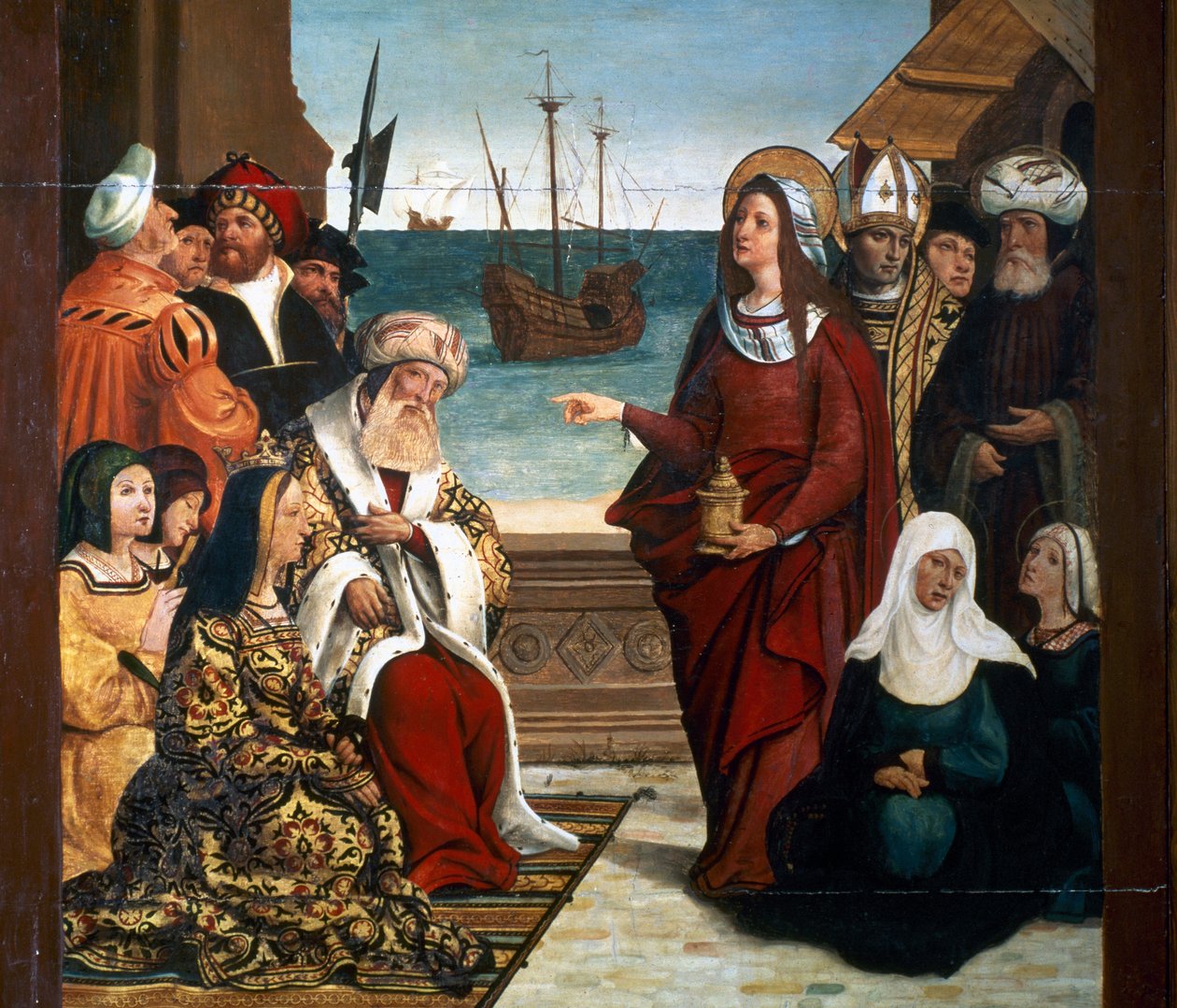 Altarpe de Maria Madalena, detalhe de Pere Mates