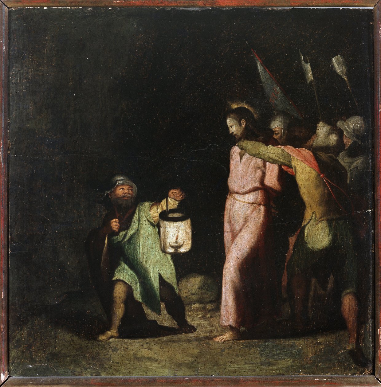 Paixão de Cristo: A Paixão de Cristo (óleo sobre madeira de Perino del Vaga