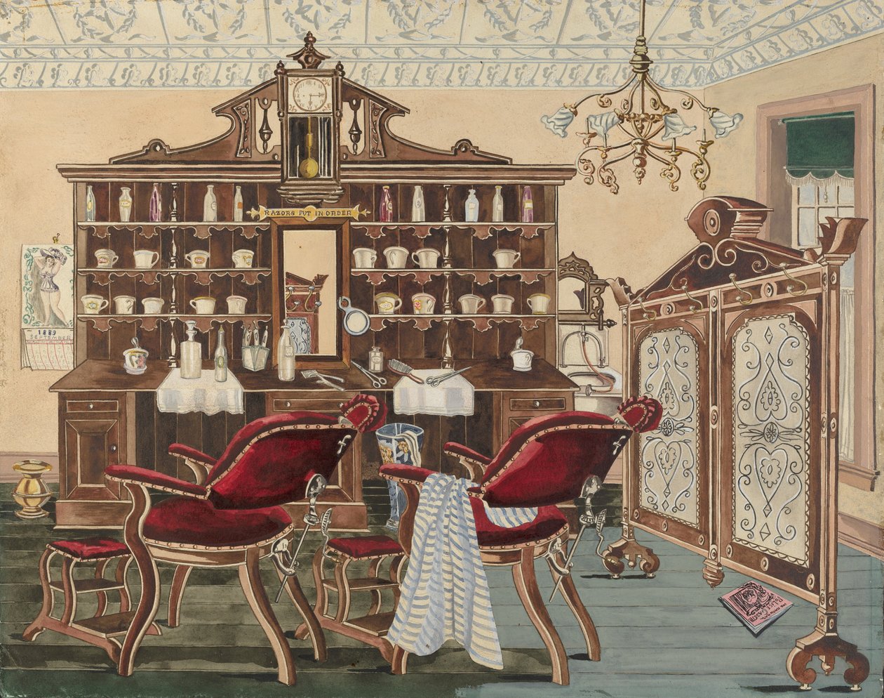 Barbearia de Perkins Harnly
