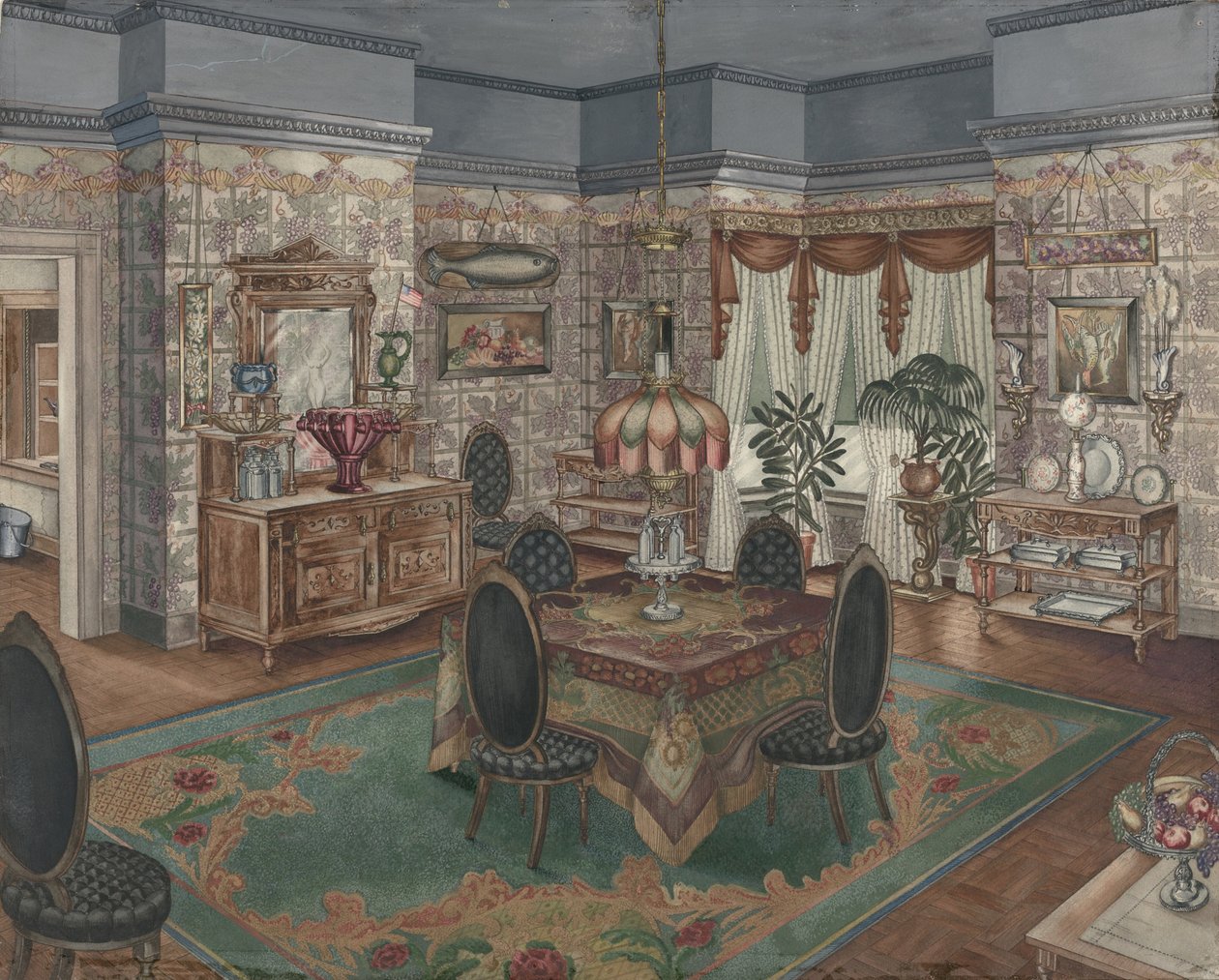 Sala de jantar de Perkins Harnly
