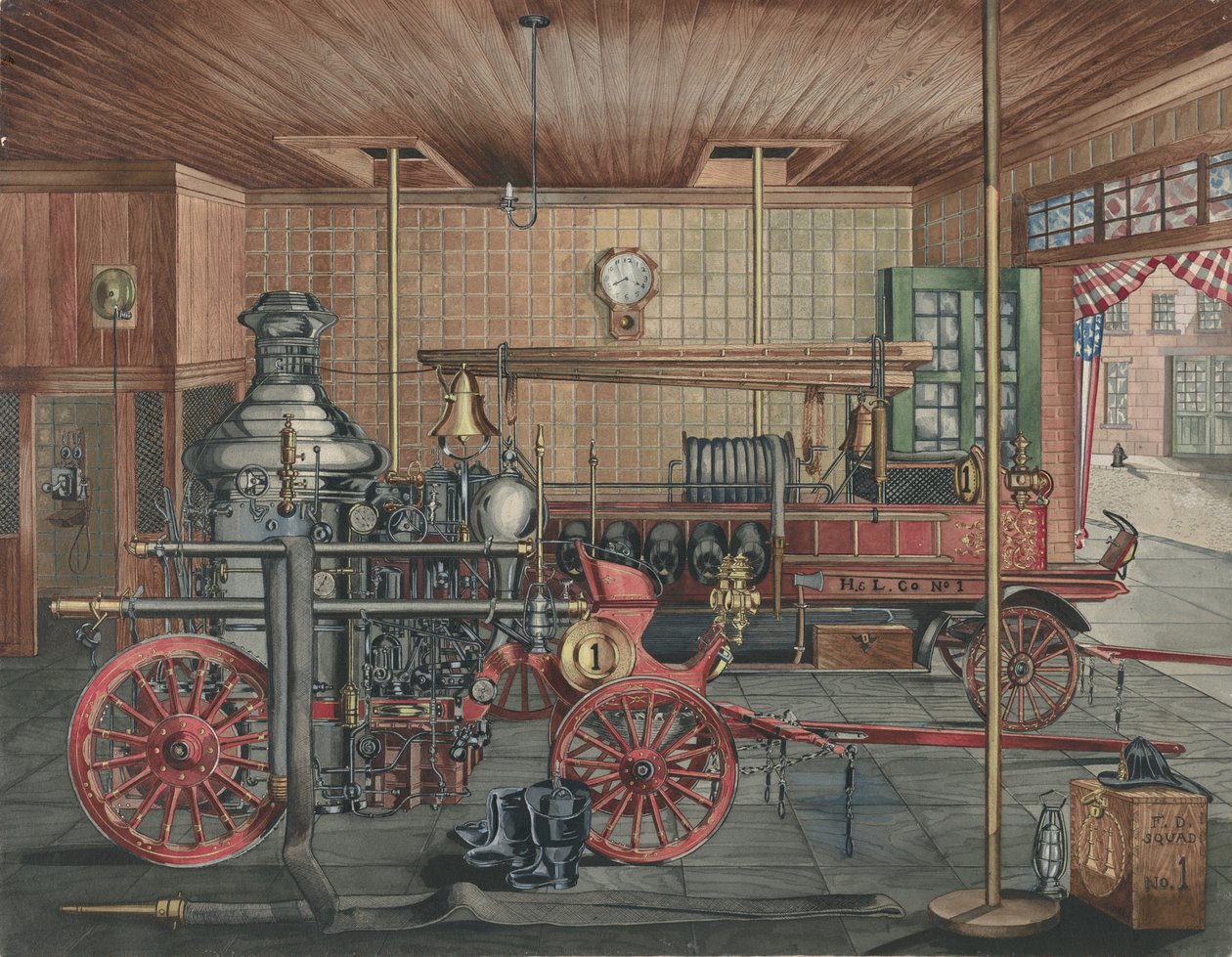 Corpo de Bombeiros, 19351942. de Perkins Harnly