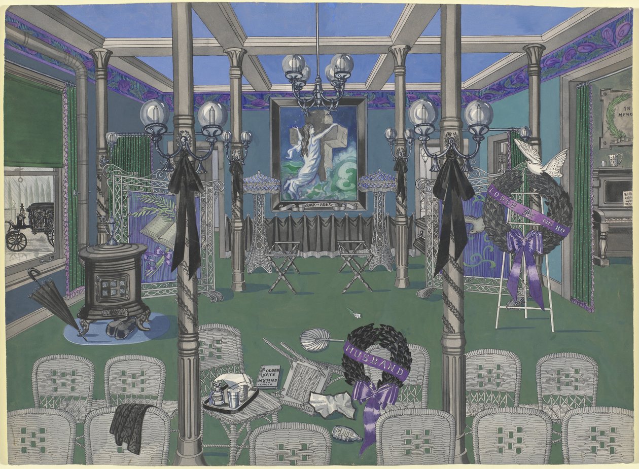Funerária, 1895-1920 de Perkins Harnly