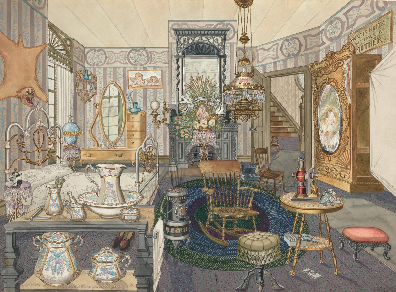 Quarto Casa Cama-Sala, 19351942. de Perkins Harnly