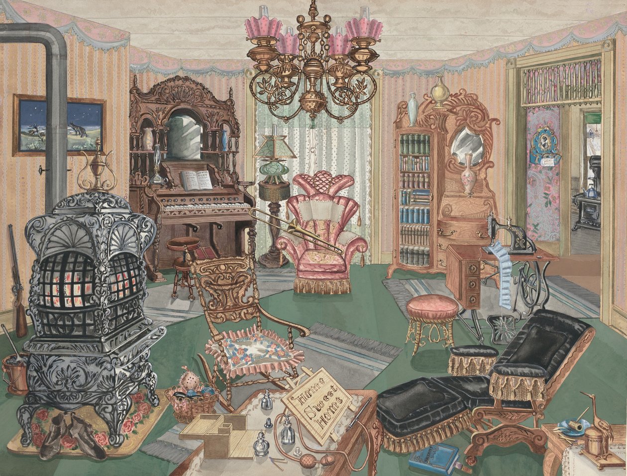 Sala Rural, 1900, 19351942. de Perkins Harnly