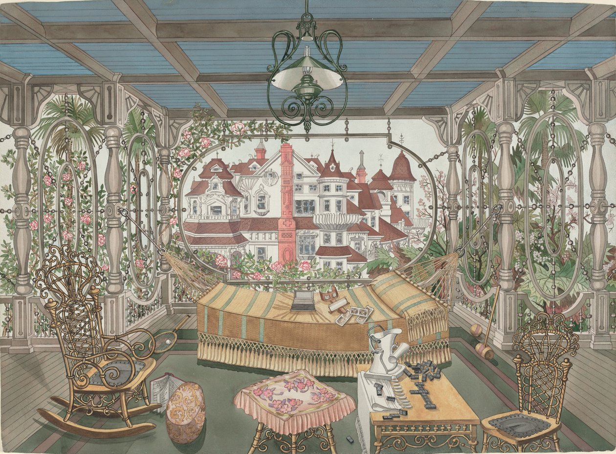 Varanda, 1885, 19351942. de Perkins Harnly