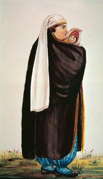 Uma mãe da cidade (wc no papel) de Persian School