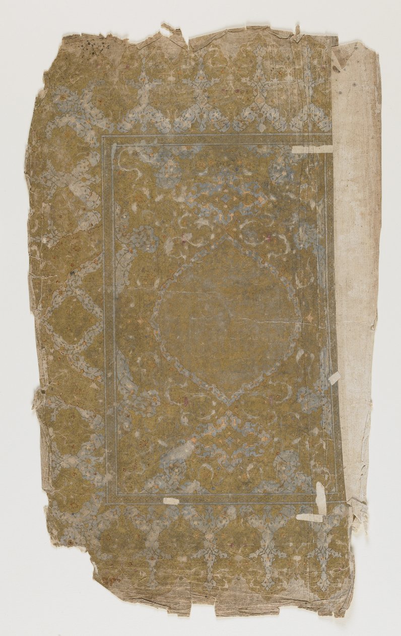 Fólio de um Rawzat al-safa de Persian School