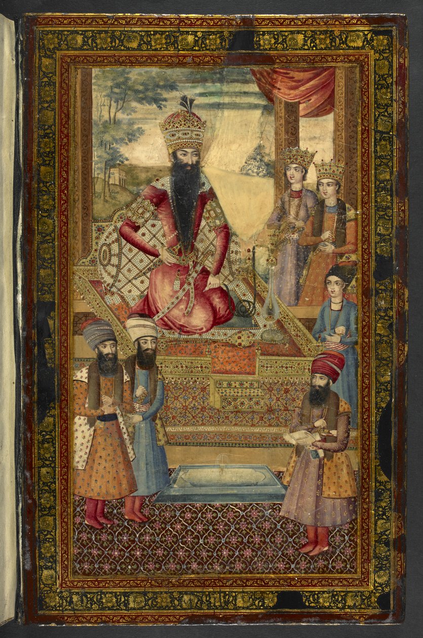 IO Islamic 3558 Portrait of Fath-Ali Shah Qajar, 