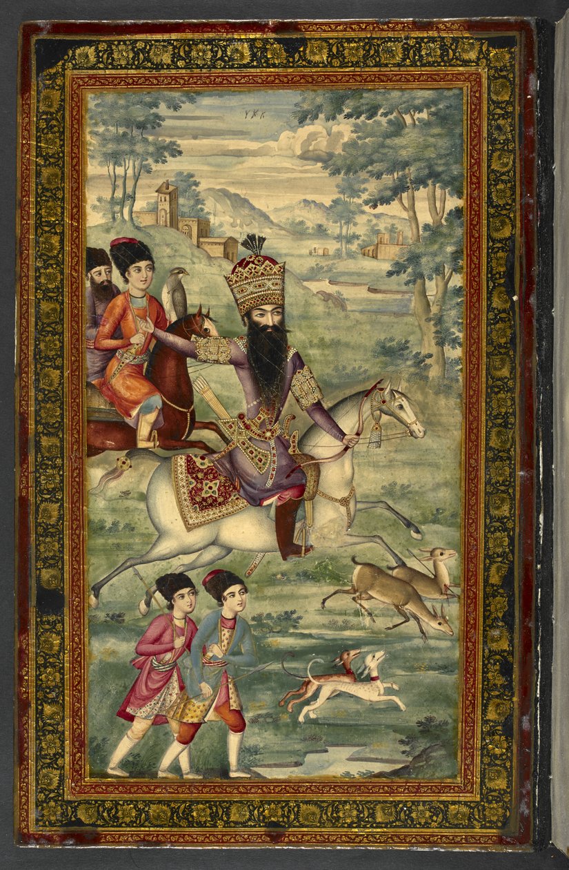 IO Islamic 3558 Portrait of Fath-Ali Shah Qajar, 