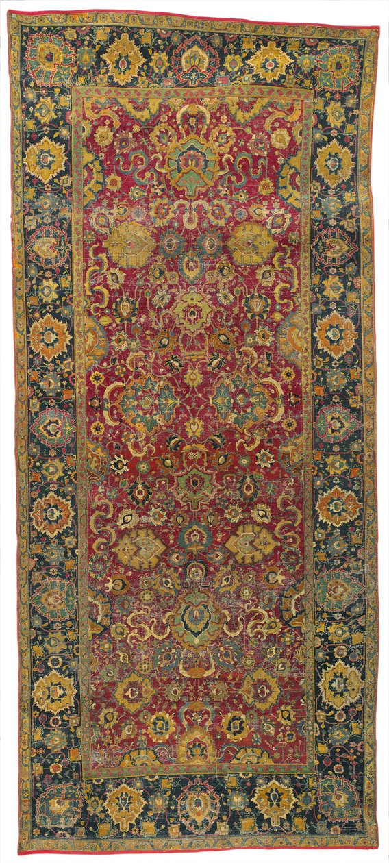 Tapete Isfahan, Pérsia Central, primeiro quartel do século XVII de Persian School