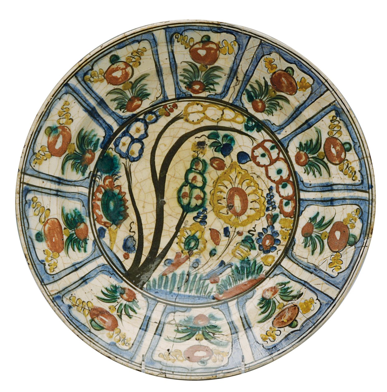 Prato "Kubachi" de Persian School