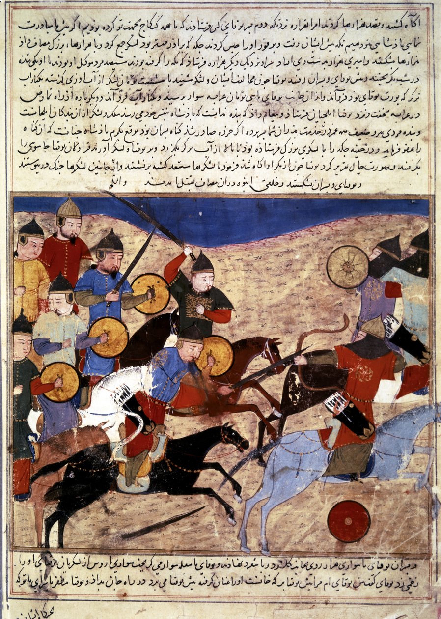 MONGOL História de: Guerreiros Mongóis de Persian School