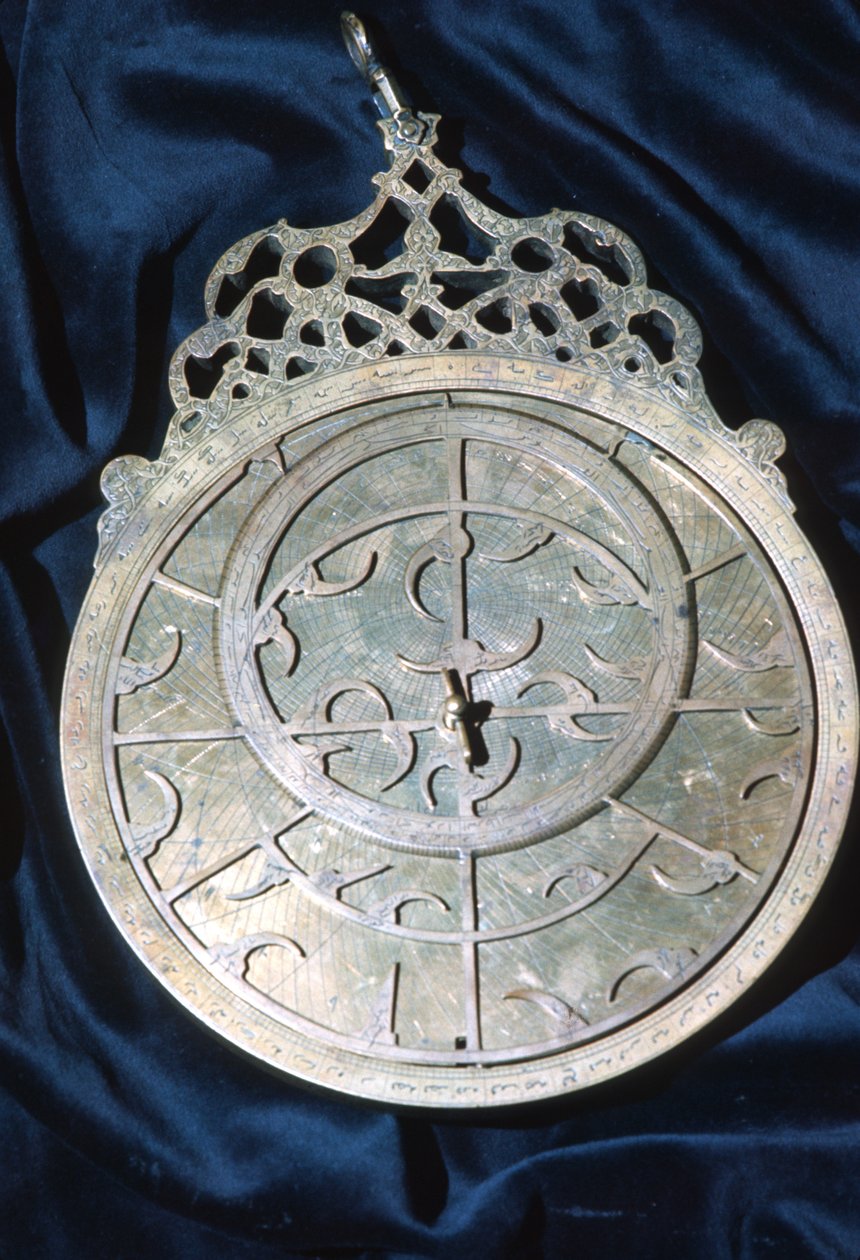 Astrolábio persa (latão) de Persian School