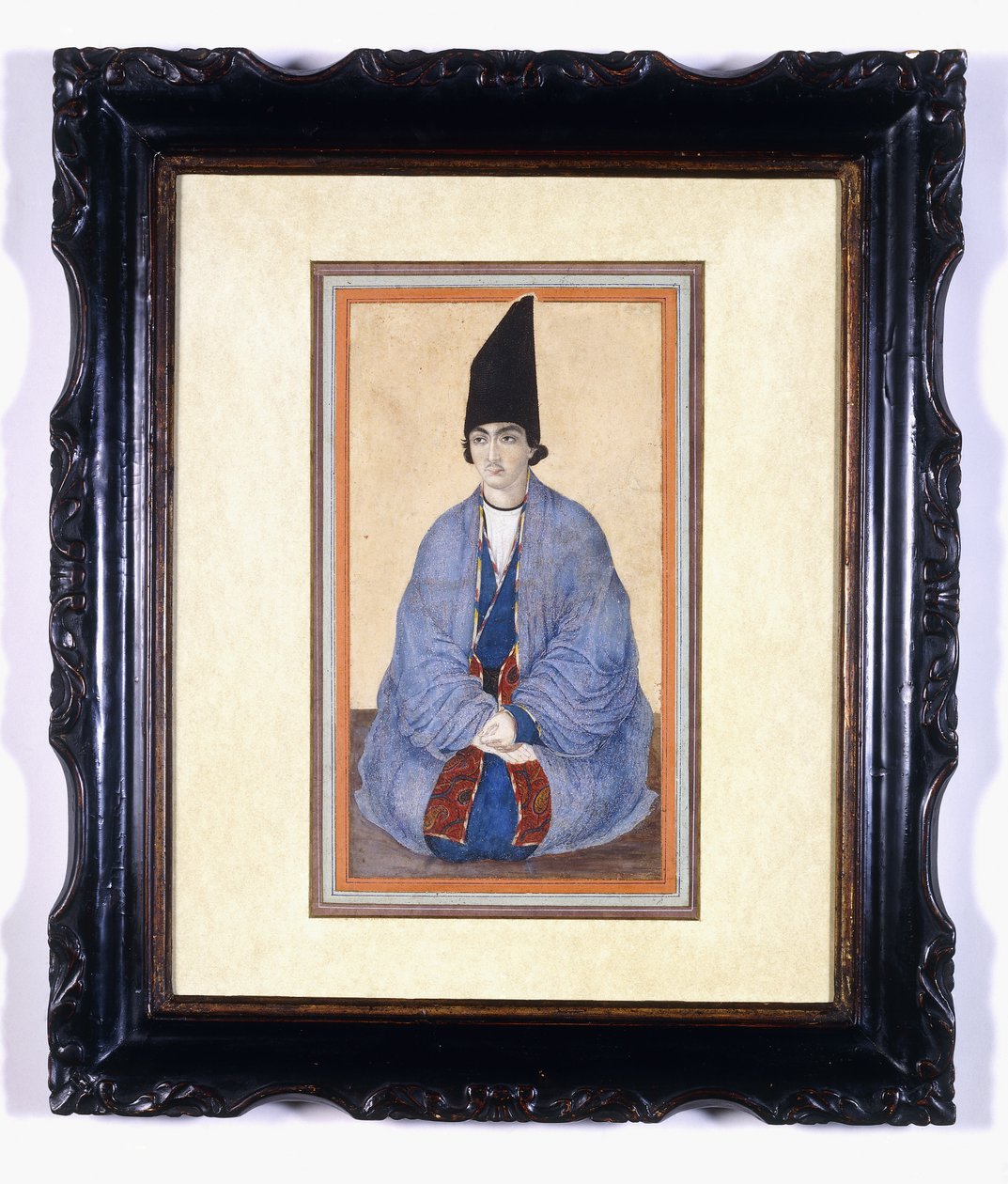 Retrato de um jovem príncipe Qajar, c.1850 de Persian School