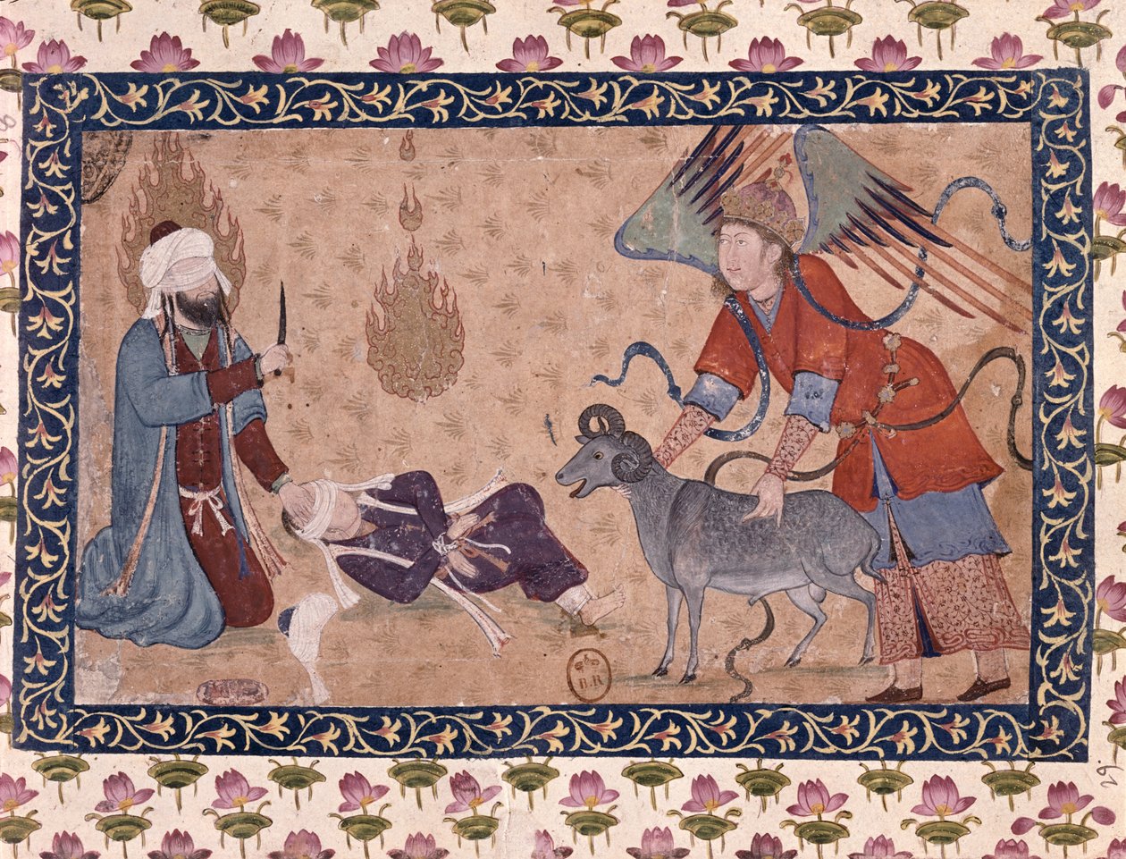 Sacrifício de Abraão de Persian School