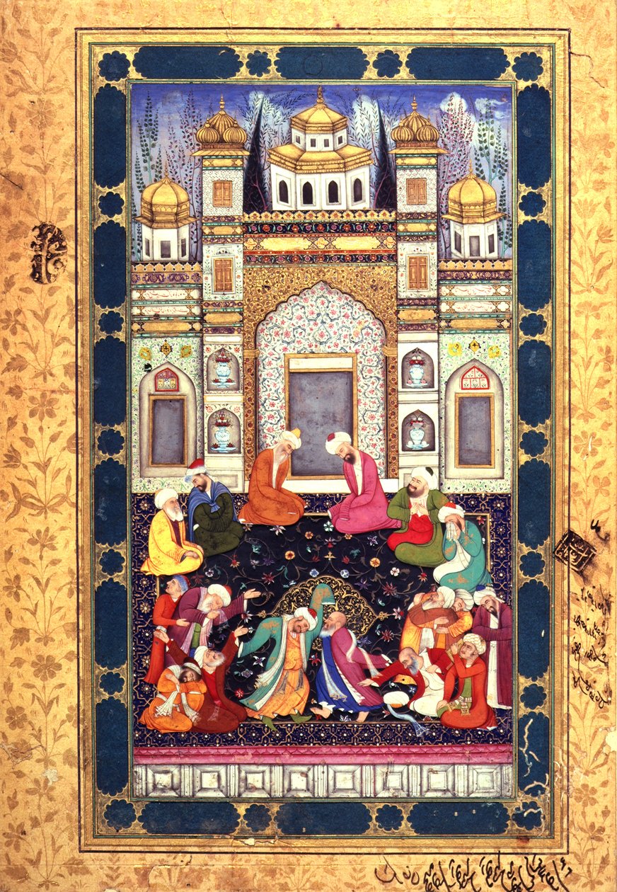Sufis em êxtase de Persian School