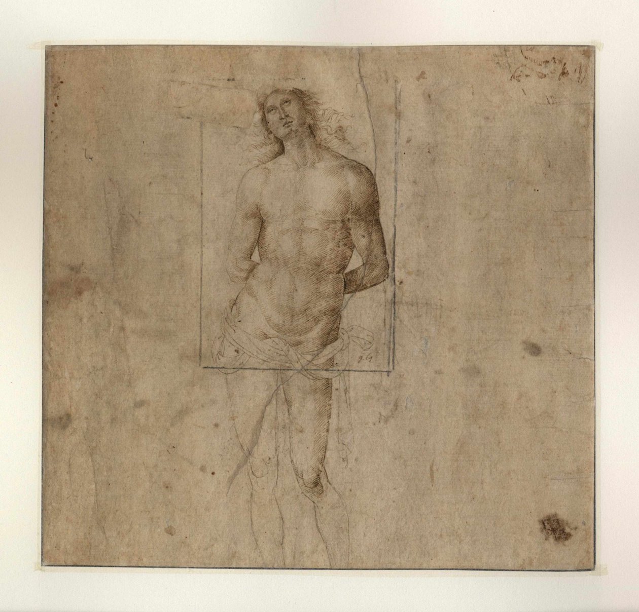 São Sebastião, c. 1500. de Perugino