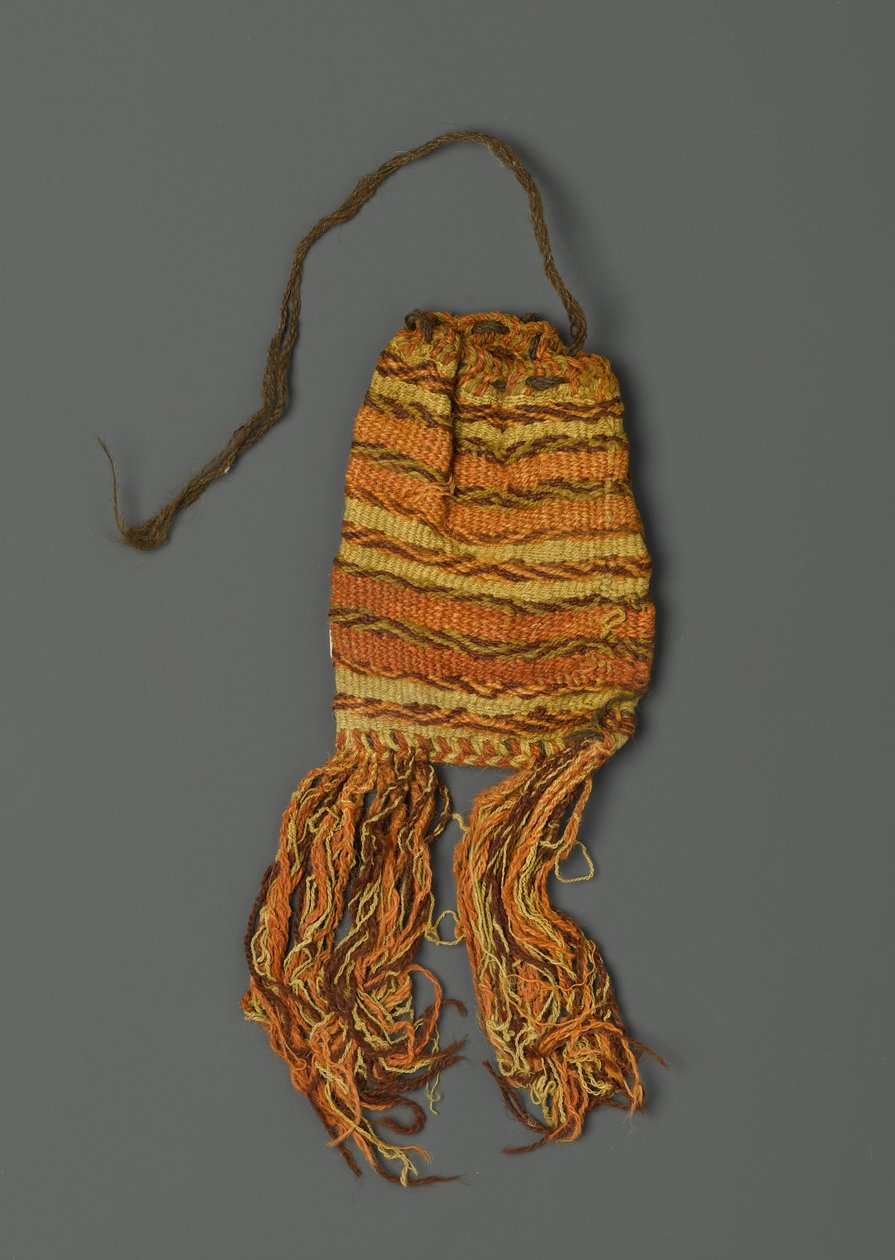 Coca Bag, da costa sul do Peru, 1000-1500 (tecido) de Peruvian School