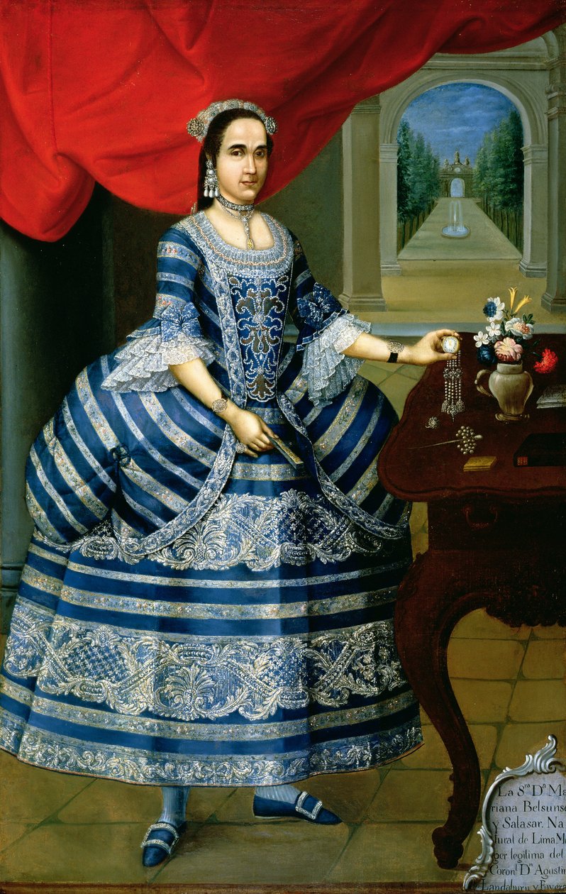 Dona Mariana Belsunse e Salasar de Peruvian School
