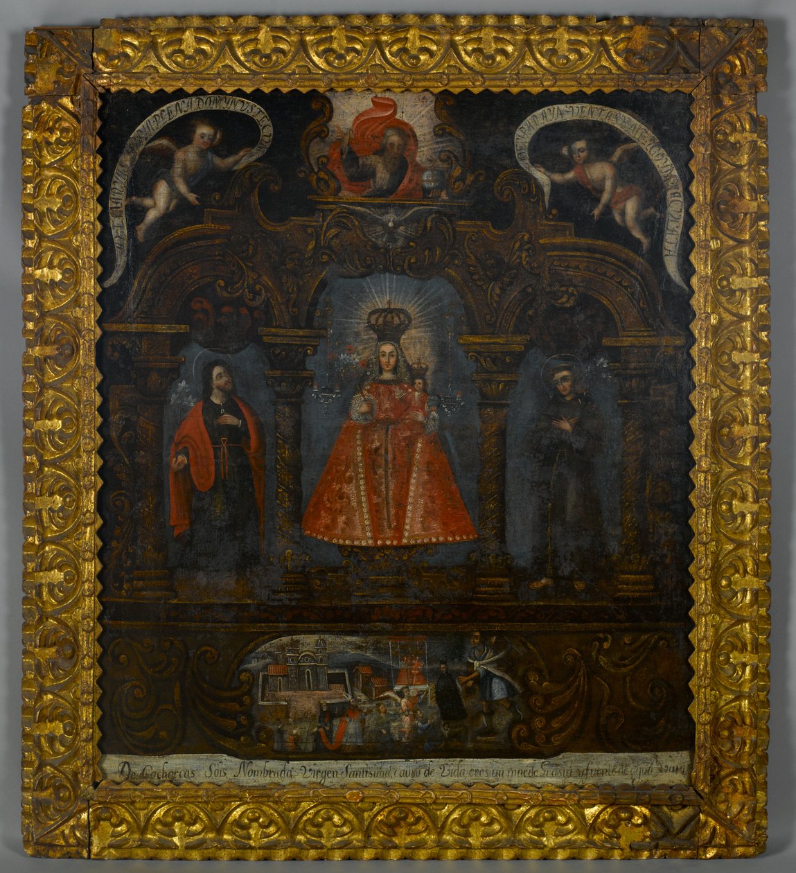 Nossa Senhora das Cocharcas no Altar, Arequipa de Peruvian School