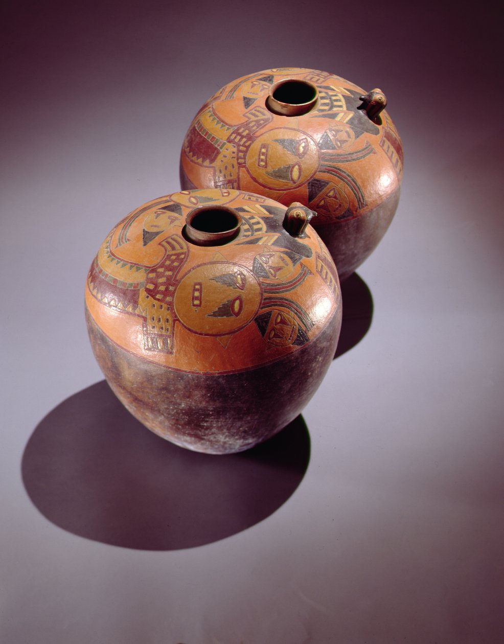 Jarras de Armazenamento, Tribo Paracas (cerâmica) de Peruvian School