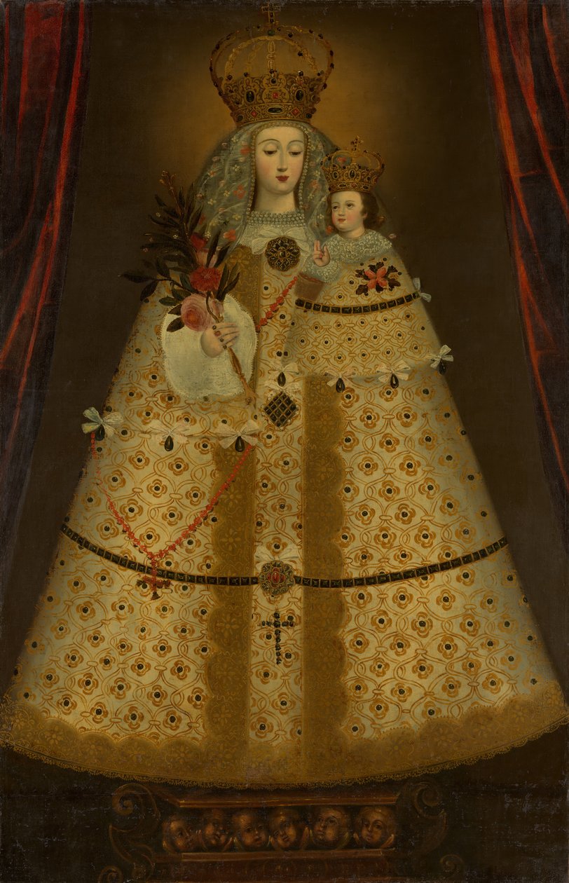 Nossa Senhora do Guápulo, século XVIII. de Peruvian