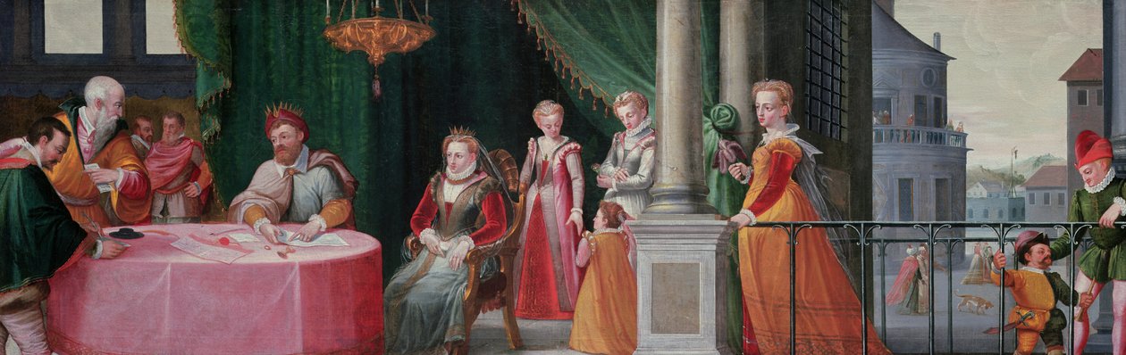 História de Ester de Peter 1548 1628 Candid
