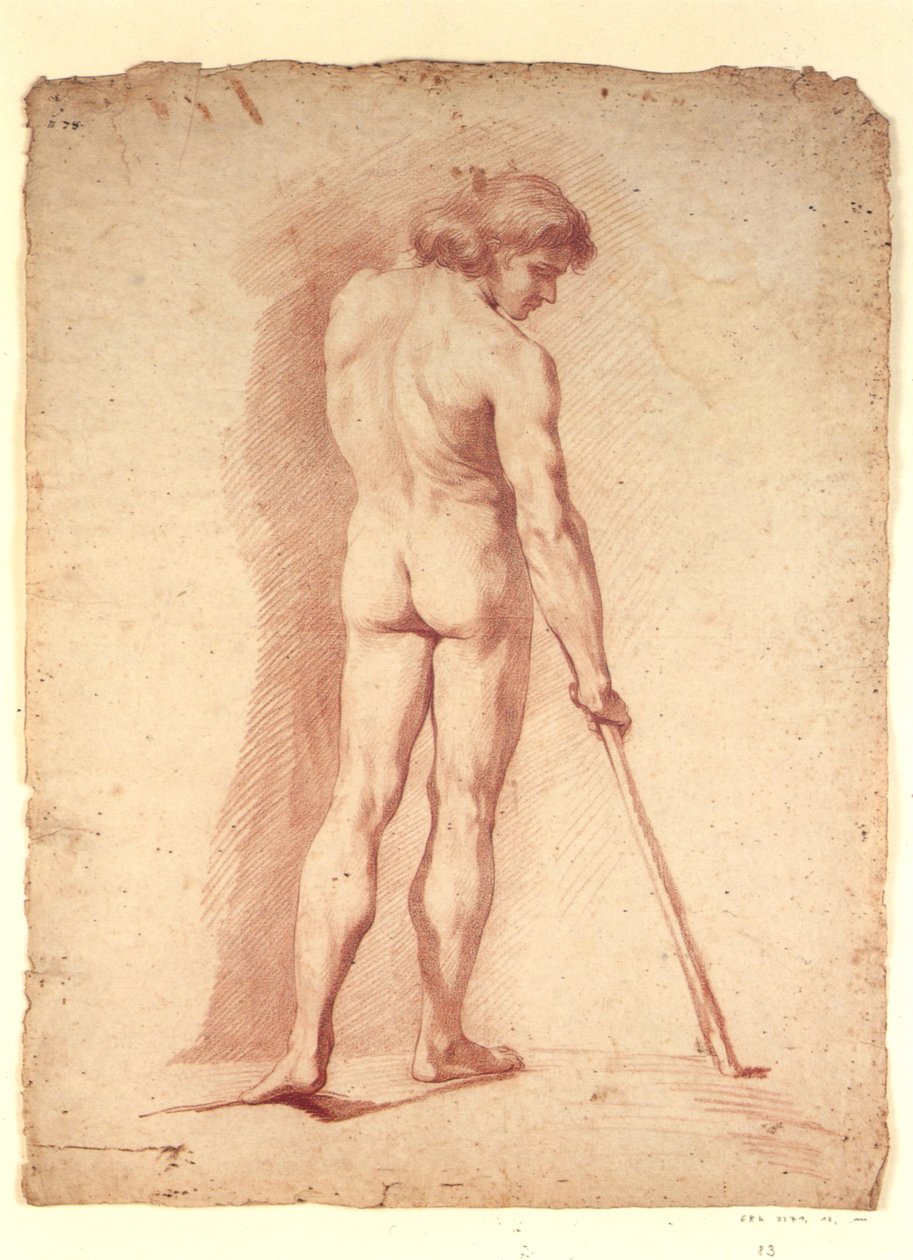 Ato de costas masculino de Peter Anton von Verschaffelt