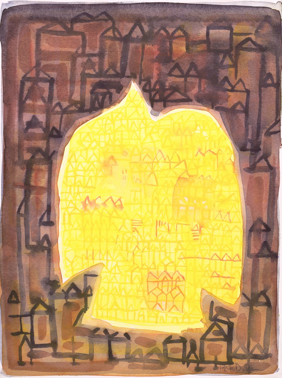 Retorno à cidade, 1990 (wc) de Peter Davidson